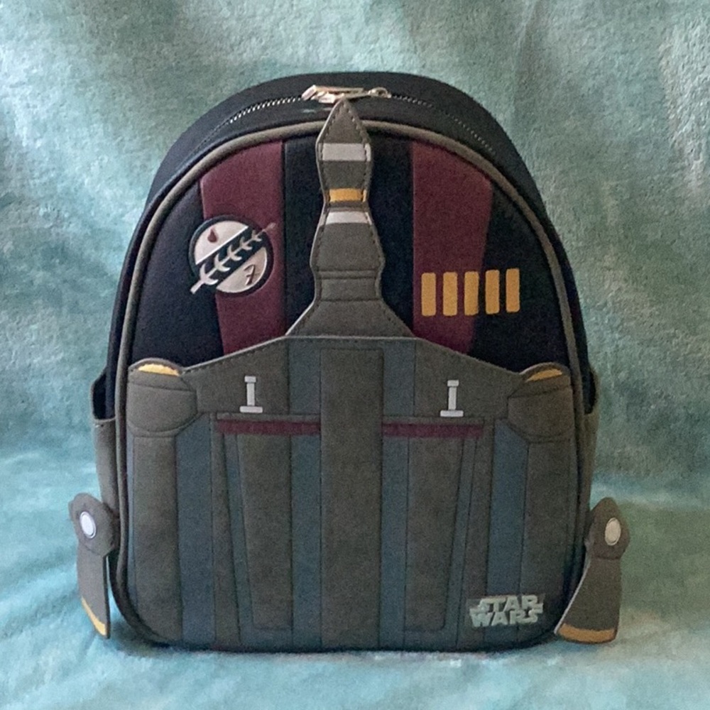 Loungefly Star Wars Backpack - Black, Gray, Burgundy
